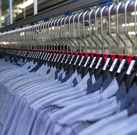 Blå Skjorter Og Bøjler Tæt Række 470 X 460 Px 75A3819